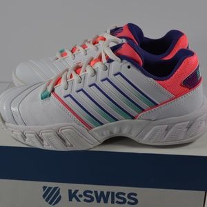 K-SWISS BIGSHOT LIGHT 4 WOMEN'S LOW US SIZE 6.5 COLORFUL